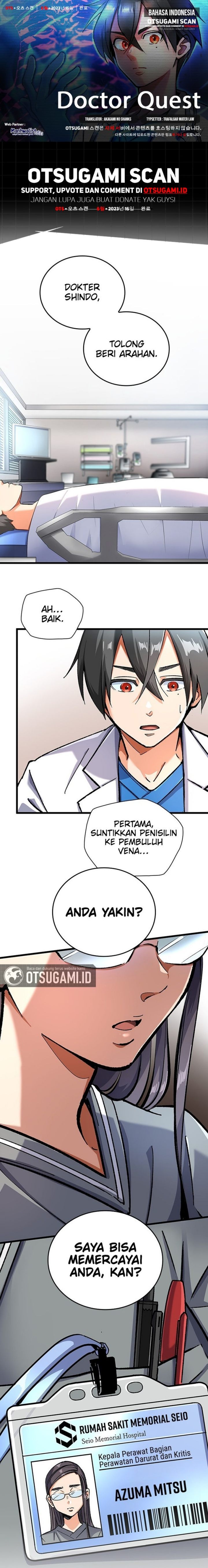 Baca Doctor Quest - Chapter 7 halaman 1