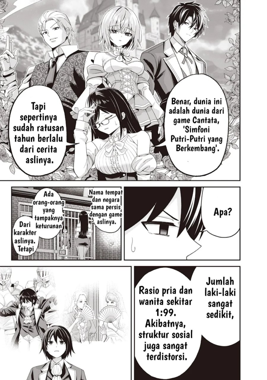 Baca Dokushin Kizoku: Danjohi 1:99 Sekai no Akuyaku Reisoku - Chapter 1 halaman 34