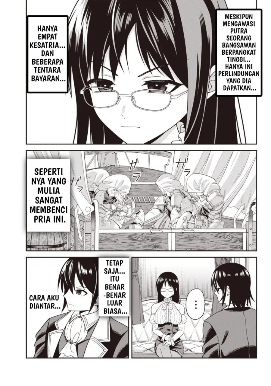 Baca Dokushin Kizoku: Danjohi 1:99 Sekai no Akuyaku Reisoku - Chapter 2.2 halaman 12