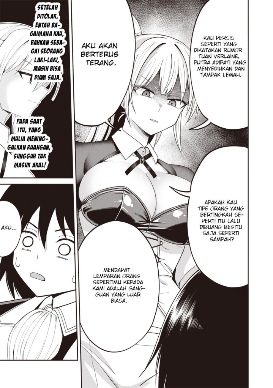 Baca Dokushin Kizoku: Danjohi 1:99 Sekai no Akuyaku Reisoku - Chapter 4.1 halaman 8