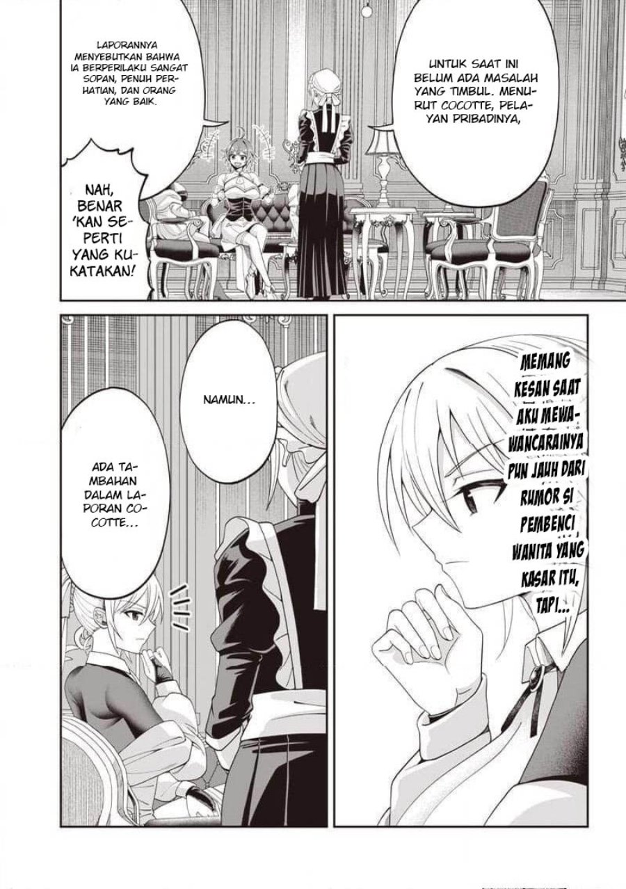 Baca Dokushin Kizoku: Danjohi 1:99 Sekai no Akuyaku Reisoku - Chapter 5.2 halaman 3