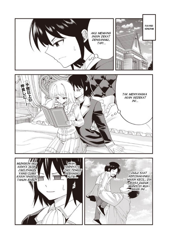 Dokushin Kizoku: Danjohi 1:99 Sekai no Akuyaku Reisoku Chapter 7.2 - Page 2