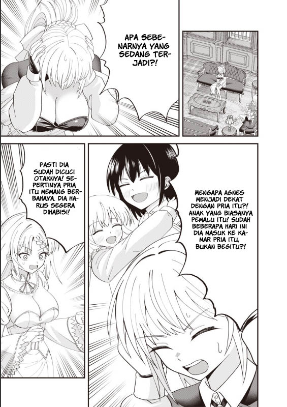 Dokushin Kizoku: Danjohi 1:99 Sekai no Akuyaku Reisoku Chapter 7.2 - Page 4