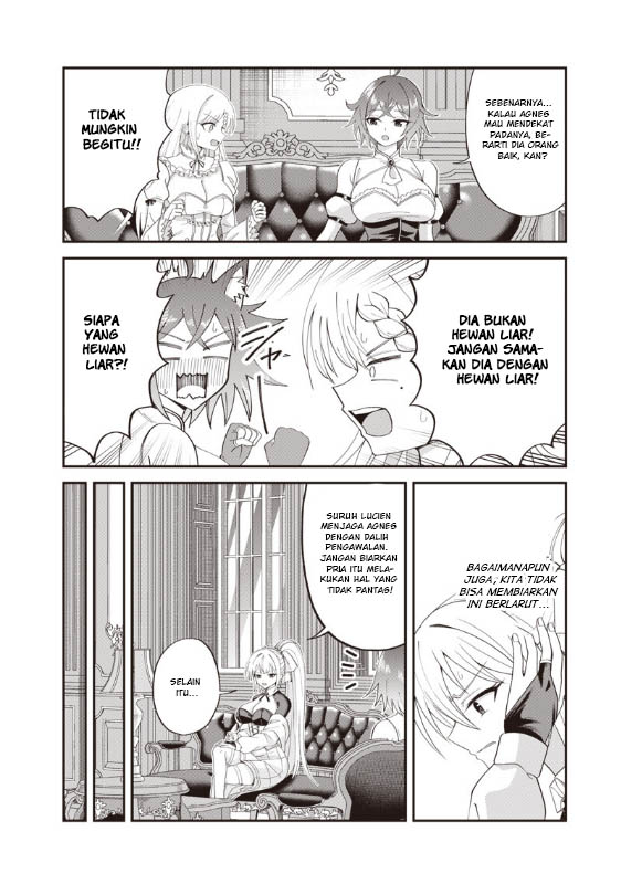 Dokushin Kizoku: Danjohi 1:99 Sekai no Akuyaku Reisoku Chapter 7.2 - Page 5