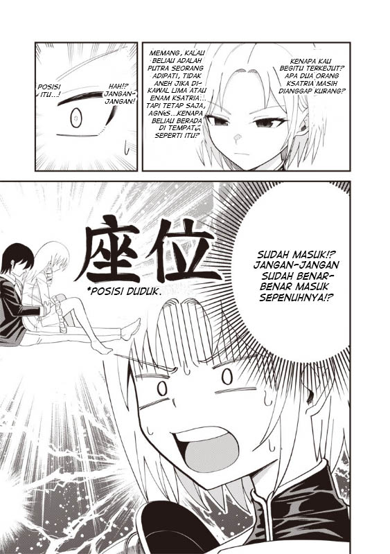 Dokushin Kizoku: Danjohi 1:99 Sekai no Akuyaku Reisoku Chapter 7.2 - Page 8