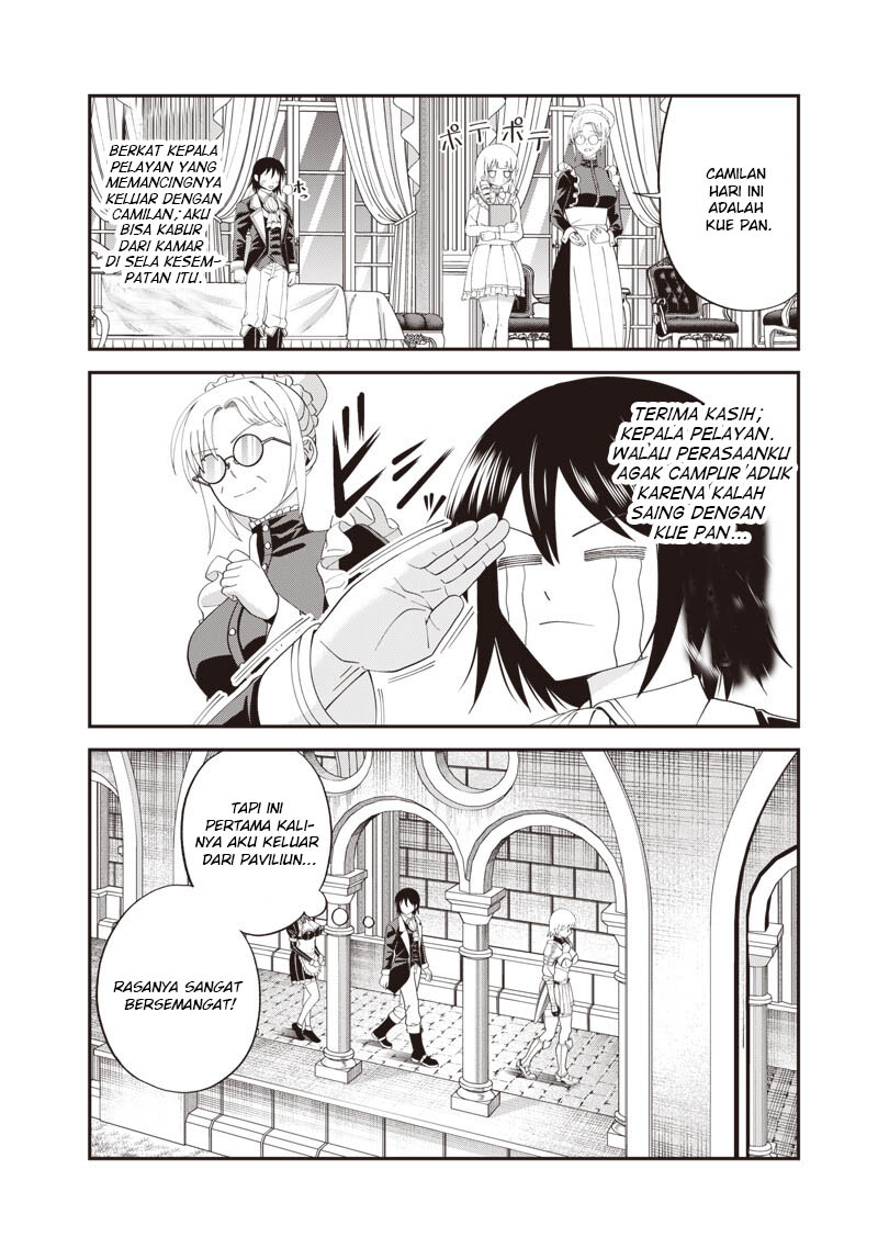 Dokushin Kizoku: Danjohi 1:99 Sekai no Akuyaku Reisoku Chapter 8.1 - Page 3