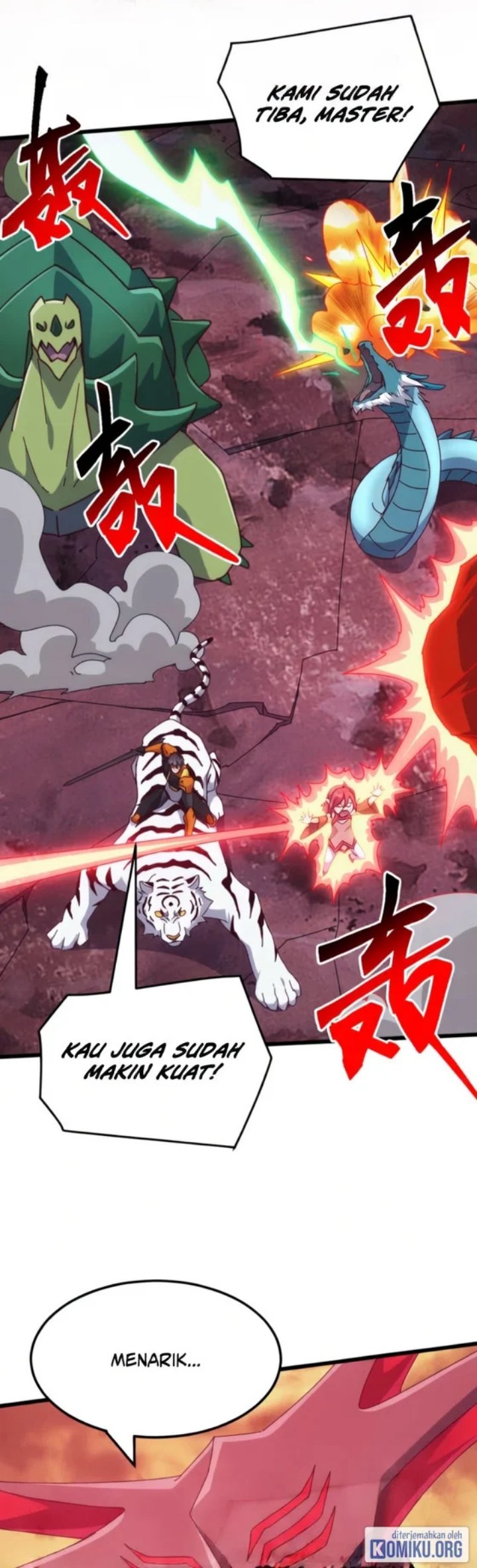 Domestication of Divine Beasts at the Beginning Chapter 91 - Page 3
