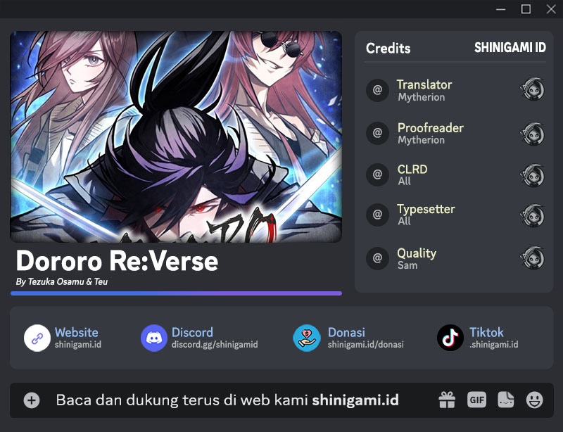 Baca Dororo Re:Verse - Chapter 26 halaman 1