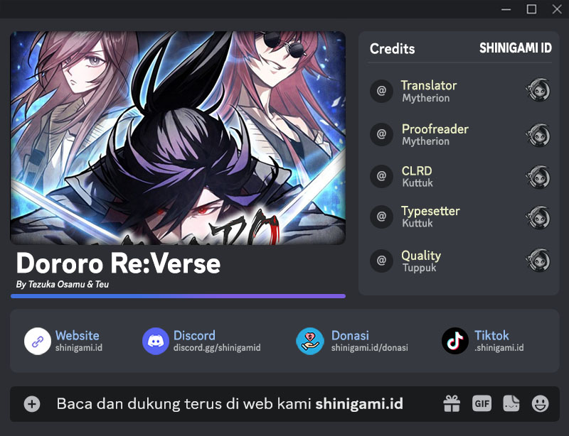 Baca Dororo Re:Verse - Chapter 29 halaman 1
