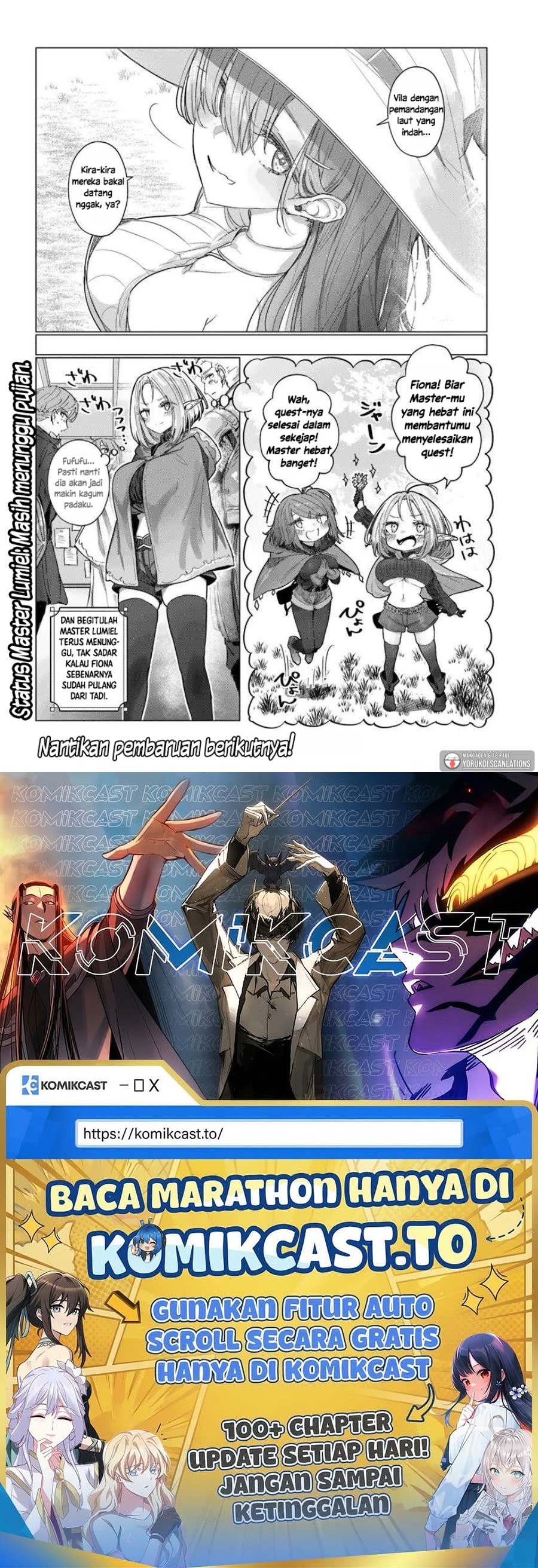 Baca Doukyo Shiteiru Kensei no Onna Shishou ga Kawaisugite Mainichi Shiawase Desu - Chapter 11 halaman 12