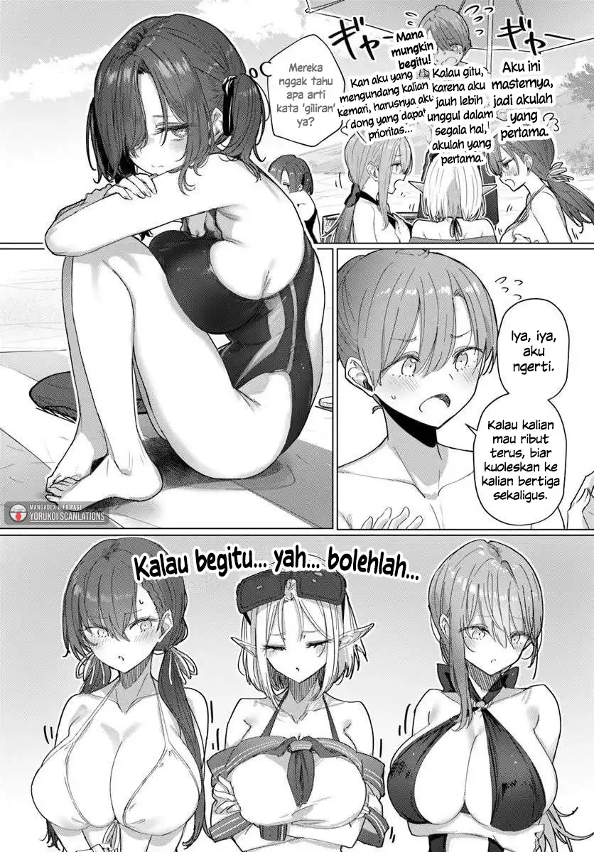 Doukyo Shiteiru Kensei no Onna Shishou ga Kawaisugite Mainichi Shiawase Desu chapter 12 halaman 9