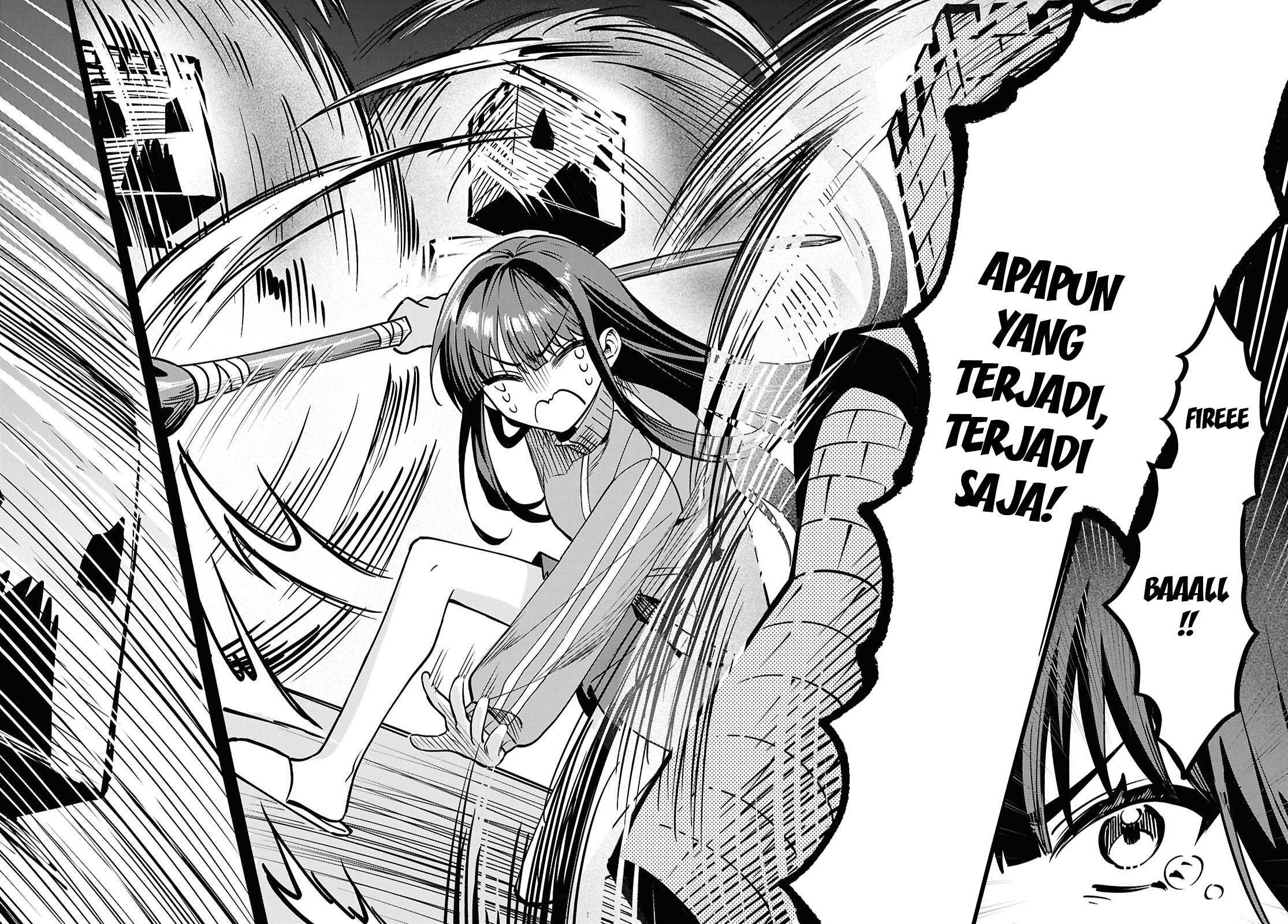 Baca Doumo, Butsuyoku no Seijo desu: Musou Skill "Clear Houshuu" de Seidai ni Kanchigai Saremashita - Chapter 1 halaman 55