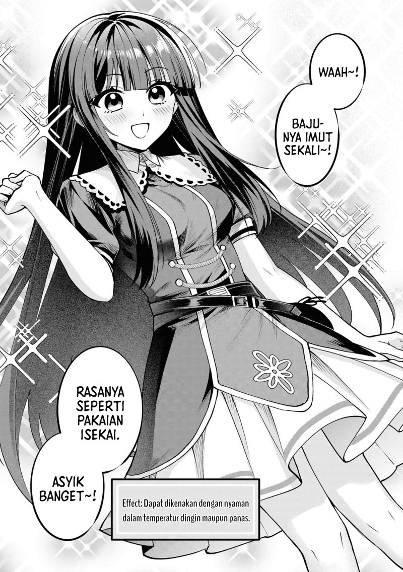 Baca Doumo, Butsuyoku no Seijo desu: Musou Skill "Clear Houshuu" de Seidai ni Kanchigai Saremashita - Chapter 2 halaman 23