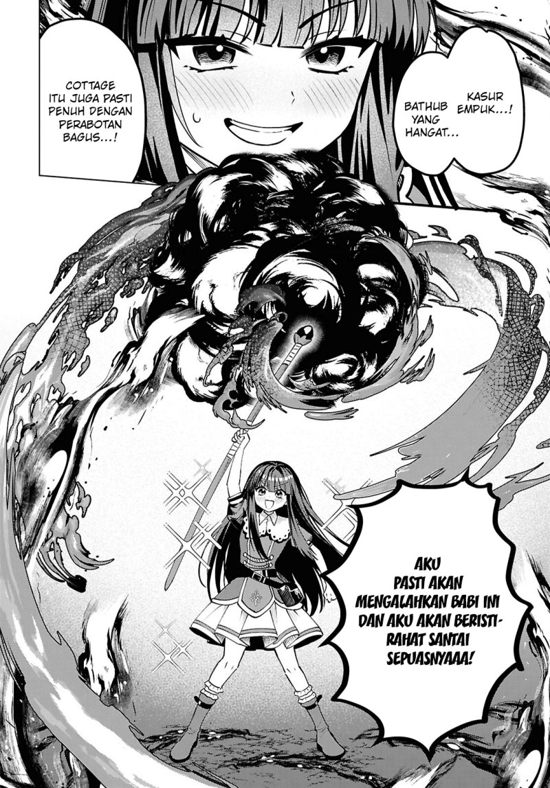 Baca Doumo, Butsuyoku no Seijo desu: Musou Skill "Clear Houshuu" de Seidai ni Kanchigai Saremashita - Chapter 3 halaman 15