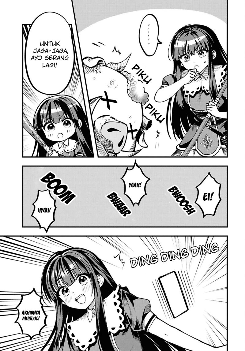 Baca Doumo, Butsuyoku no Seijo desu: Musou Skill "Clear Houshuu" de Seidai ni Kanchigai Saremashita - Chapter 3 halaman 19