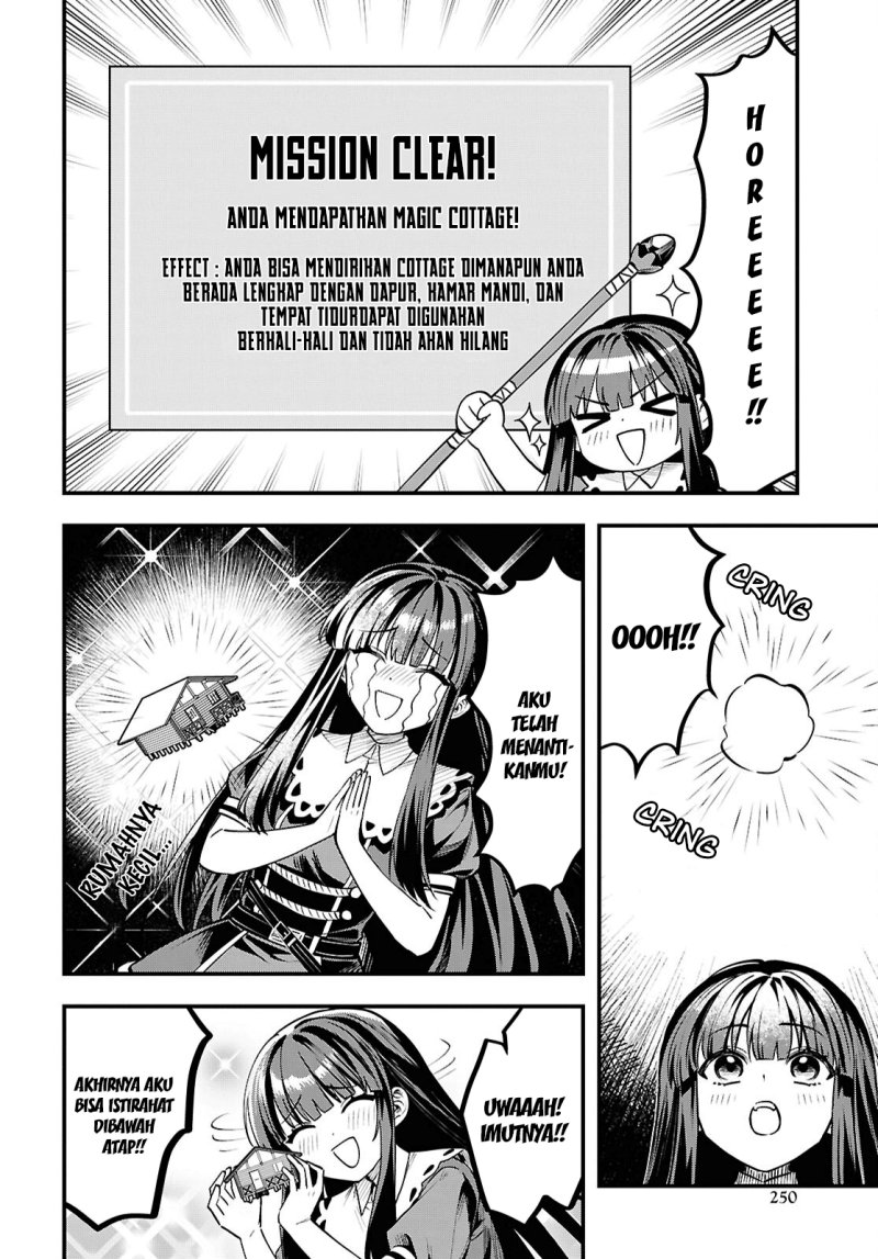 Baca Doumo, Butsuyoku no Seijo desu: Musou Skill "Clear Houshuu" de Seidai ni Kanchigai Saremashita - Chapter 3 halaman 20