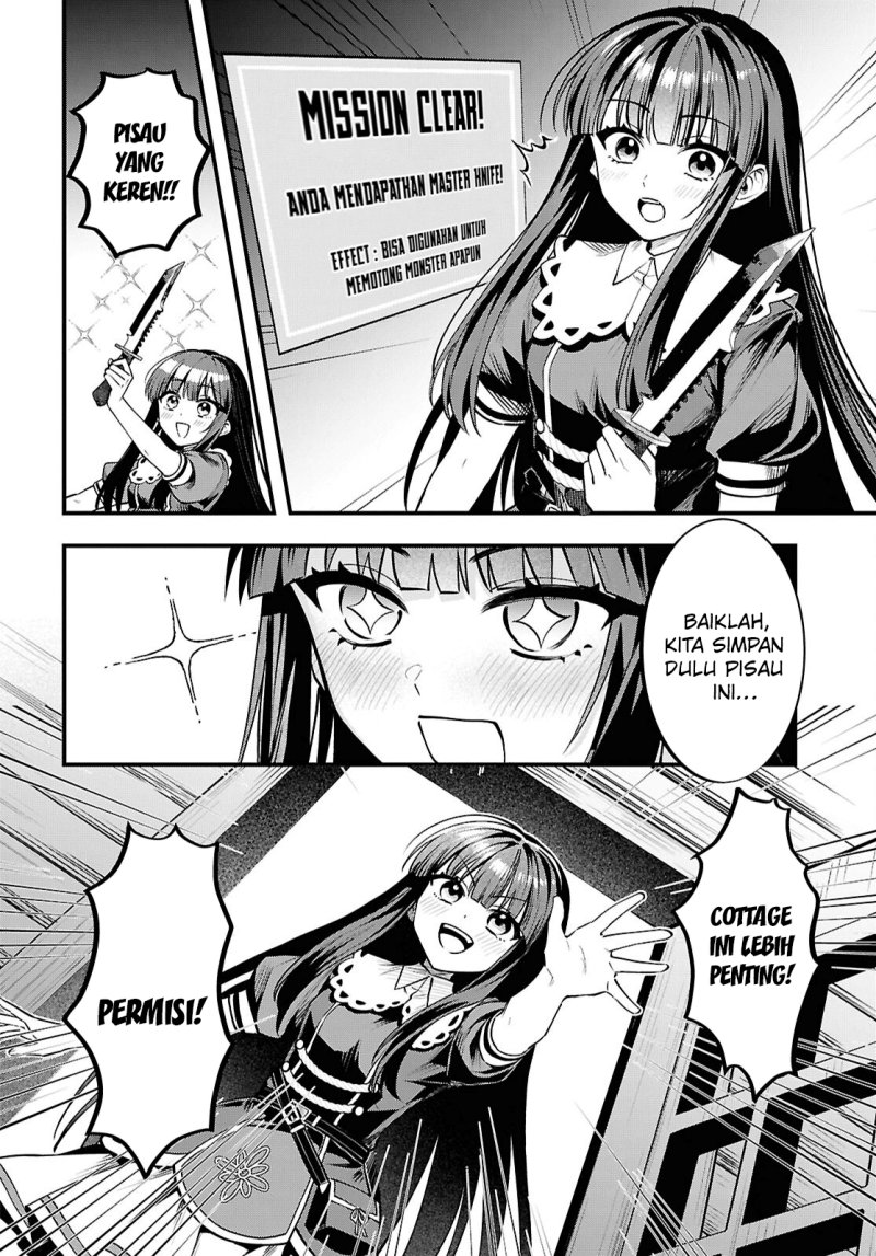 Baca Doumo, Butsuyoku no Seijo desu: Musou Skill "Clear Houshuu" de Seidai ni Kanchigai Saremashita - Chapter 3 halaman 24