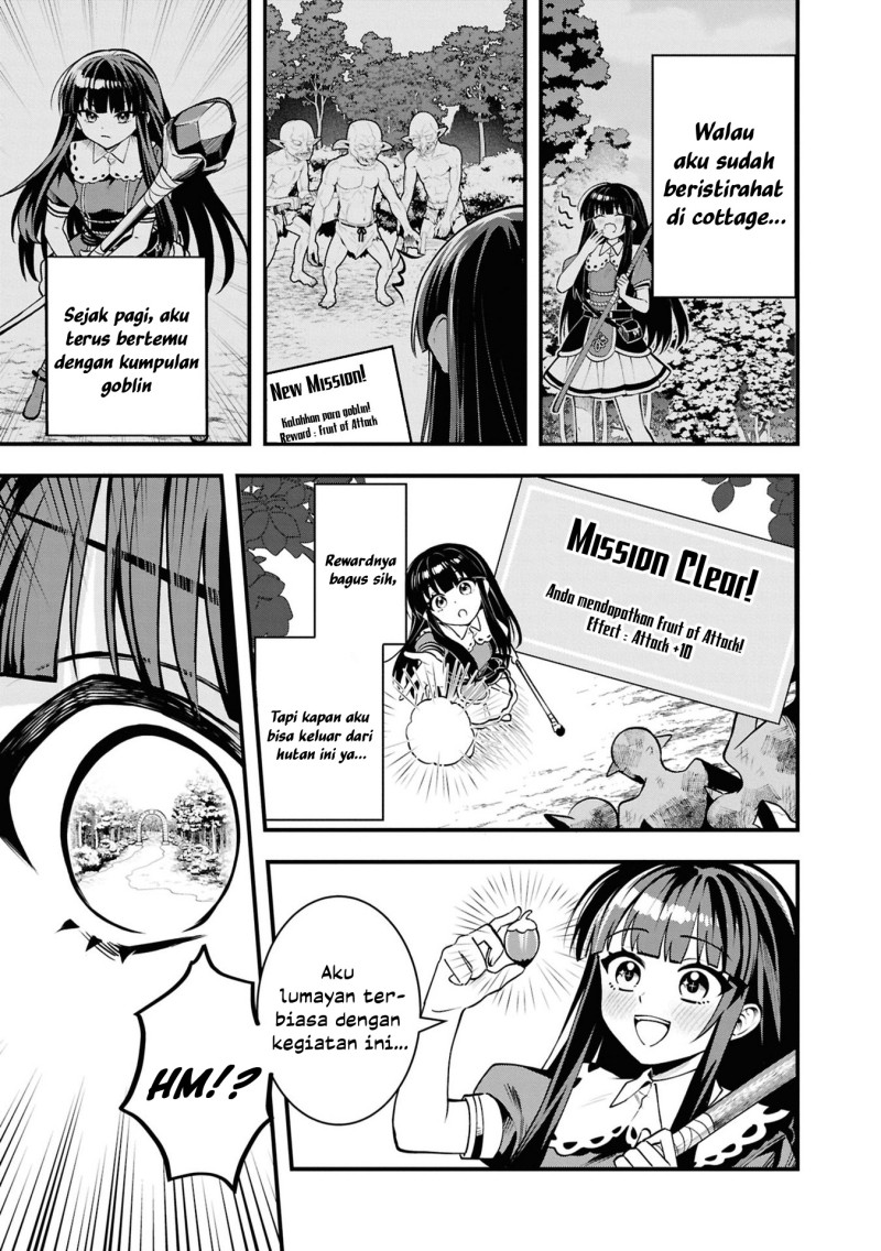 Baca Doumo, Butsuyoku no Seijo desu: Musou Skill "Clear Houshuu" de Seidai ni Kanchigai Saremashita - Chapter 4 halaman 16