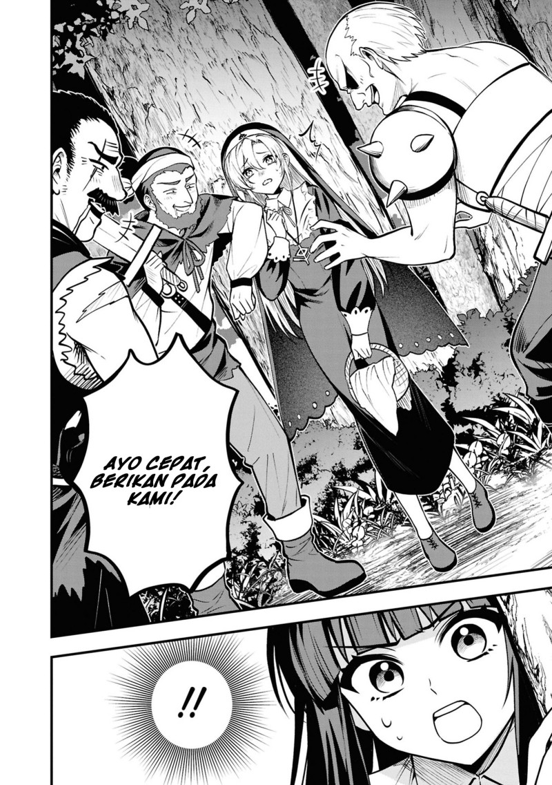 Baca Doumo, Butsuyoku no Seijo desu: Musou Skill "Clear Houshuu" de Seidai ni Kanchigai Saremashita - Chapter 4 halaman 19