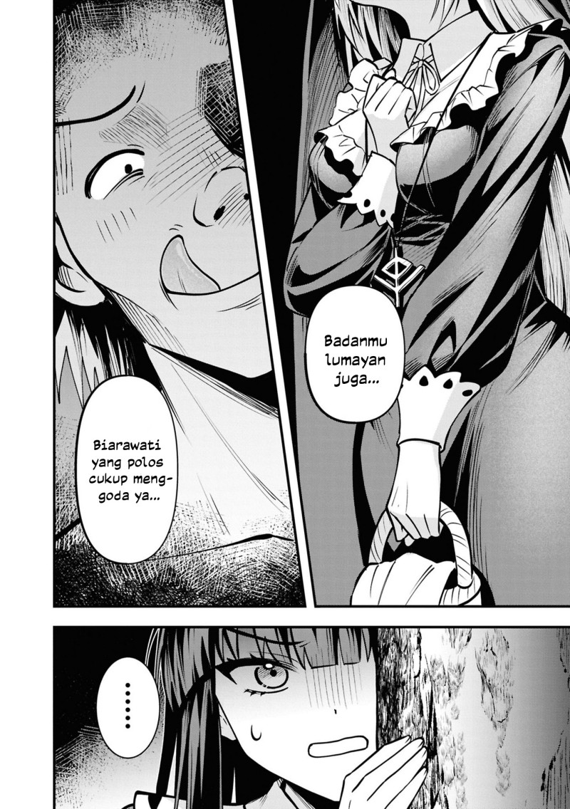 Baca Doumo, Butsuyoku no Seijo desu: Musou Skill "Clear Houshuu" de Seidai ni Kanchigai Saremashita - Chapter 4 halaman 21