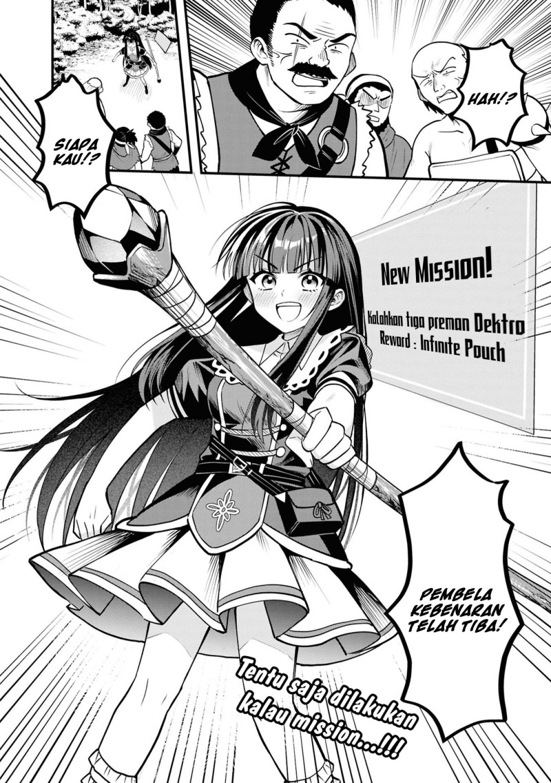 Baca Doumo, Butsuyoku no Seijo desu: Musou Skill "Clear Houshuu" de Seidai ni Kanchigai Saremashita - Chapter 4 halaman 25