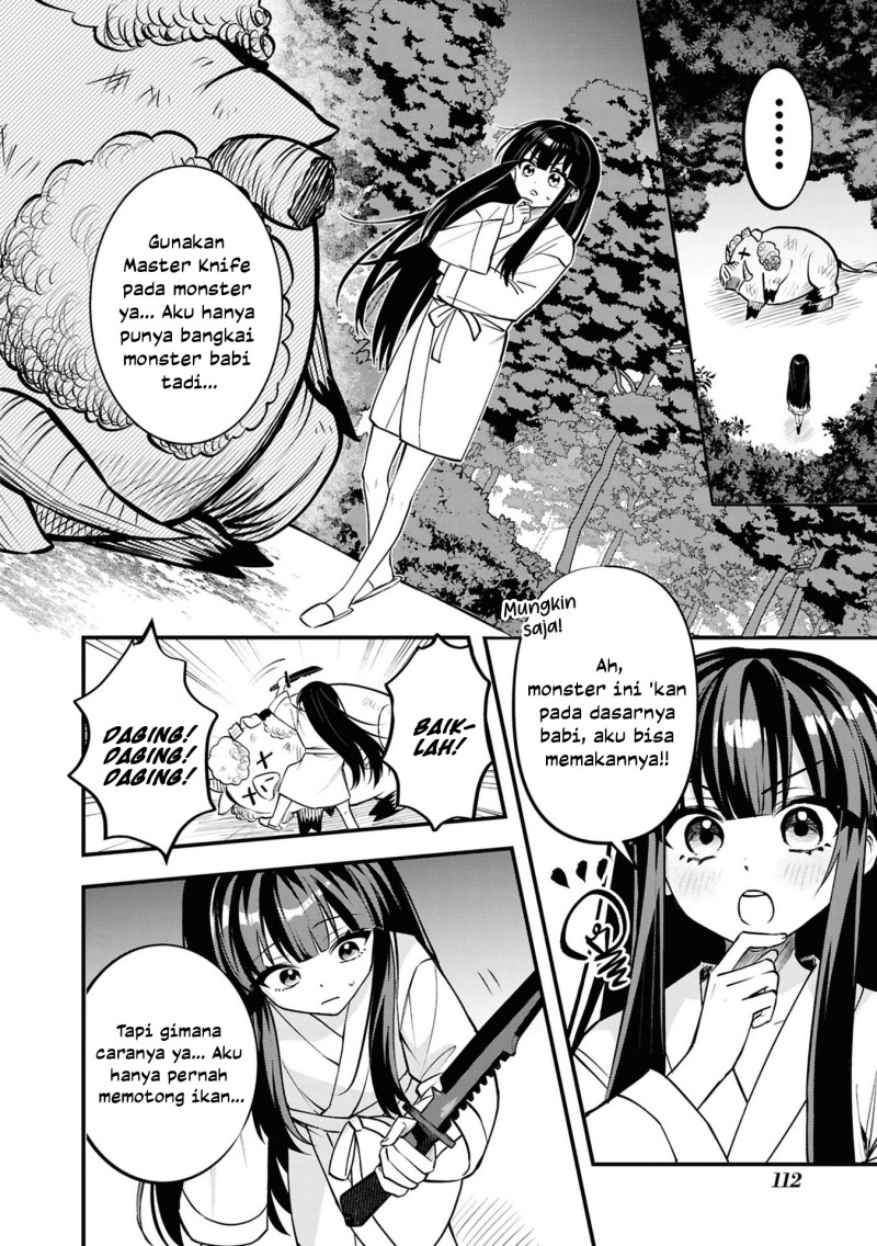 Baca Doumo, Butsuyoku no Seijo desu: Musou Skill "Clear Houshuu" de Seidai ni Kanchigai Saremashita - Chapter 4 halaman 5