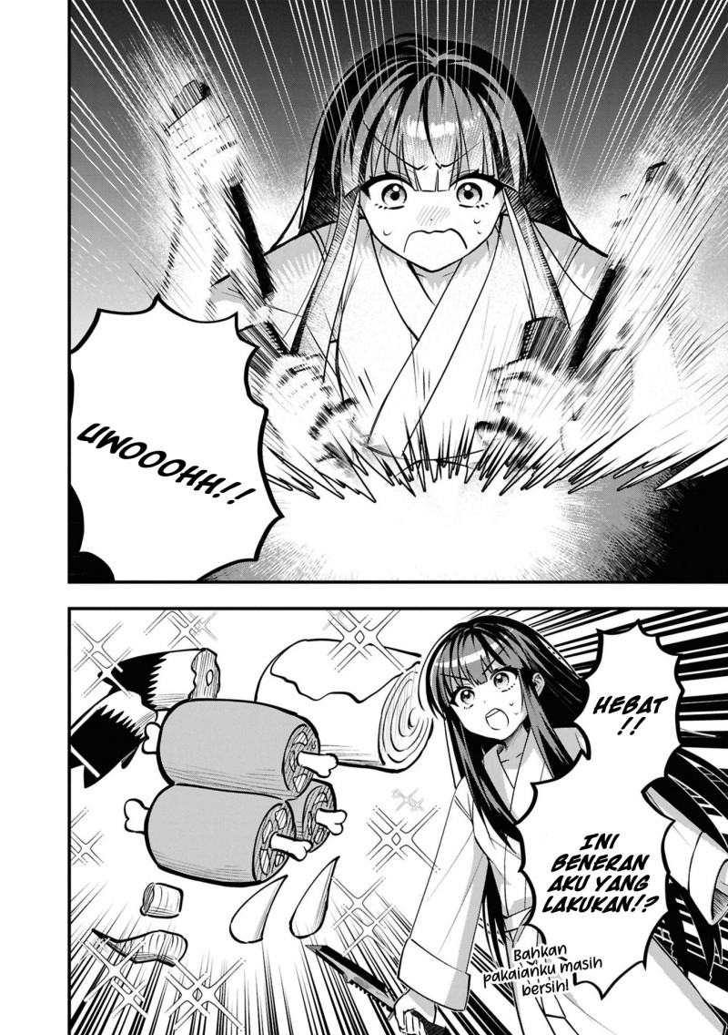 Baca Doumo, Butsuyoku no Seijo desu: Musou Skill "Clear Houshuu" de Seidai ni Kanchigai Saremashita - Chapter 4 halaman 7