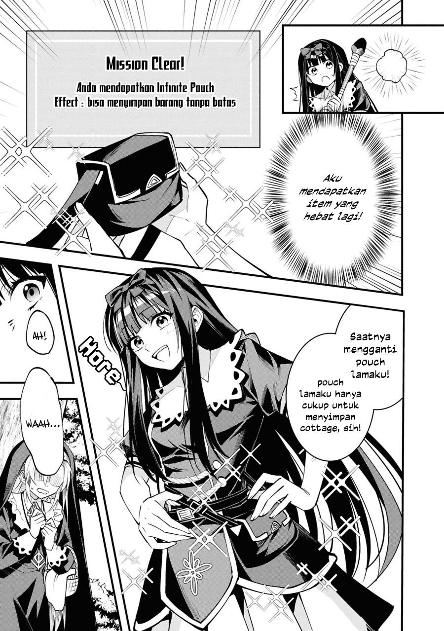 Baca Doumo, Butsuyoku no Seijo desu: Musou Skill "Clear Houshuu" de Seidai ni Kanchigai Saremashita - Chapter 5 halaman 12