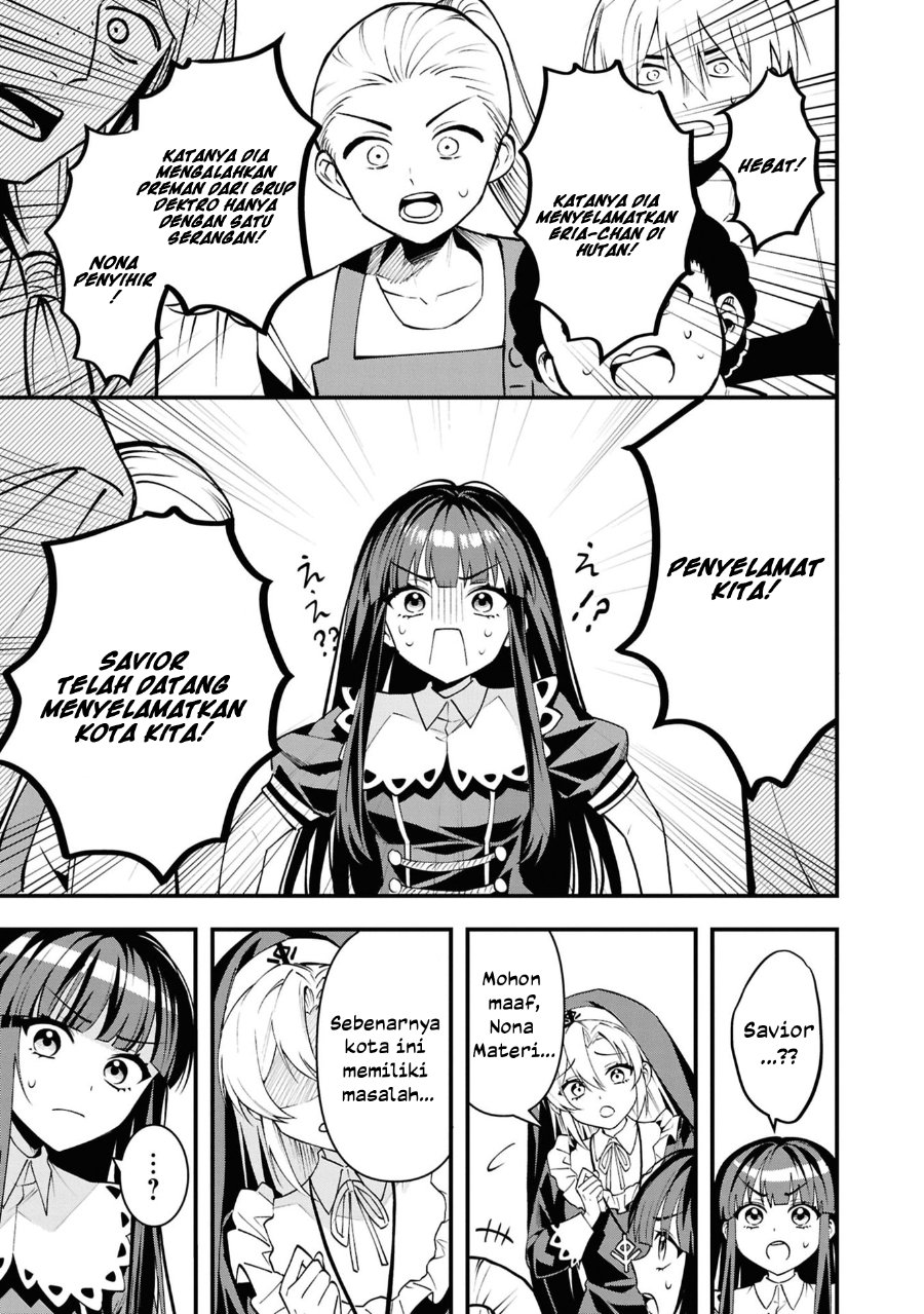 Baca Doumo, Butsuyoku no Seijo desu: Musou Skill "Clear Houshuu" de Seidai ni Kanchigai Saremashita - Chapter 5 halaman 18
