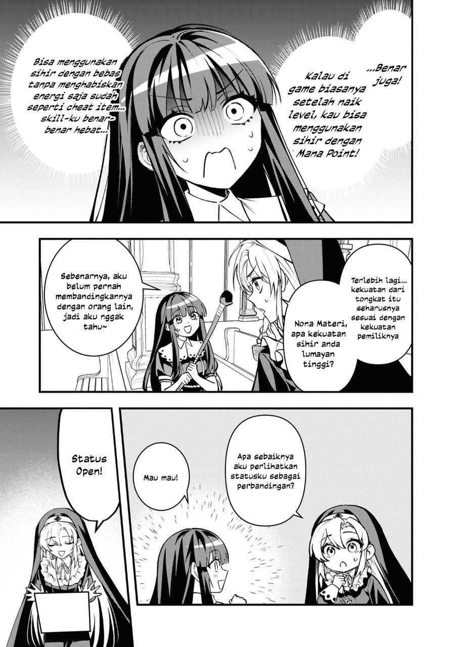Baca Doumo, Butsuyoku no Seijo desu: Musou Skill "Clear Houshuu" de Seidai ni Kanchigai Saremashita - Chapter 5 halaman 24