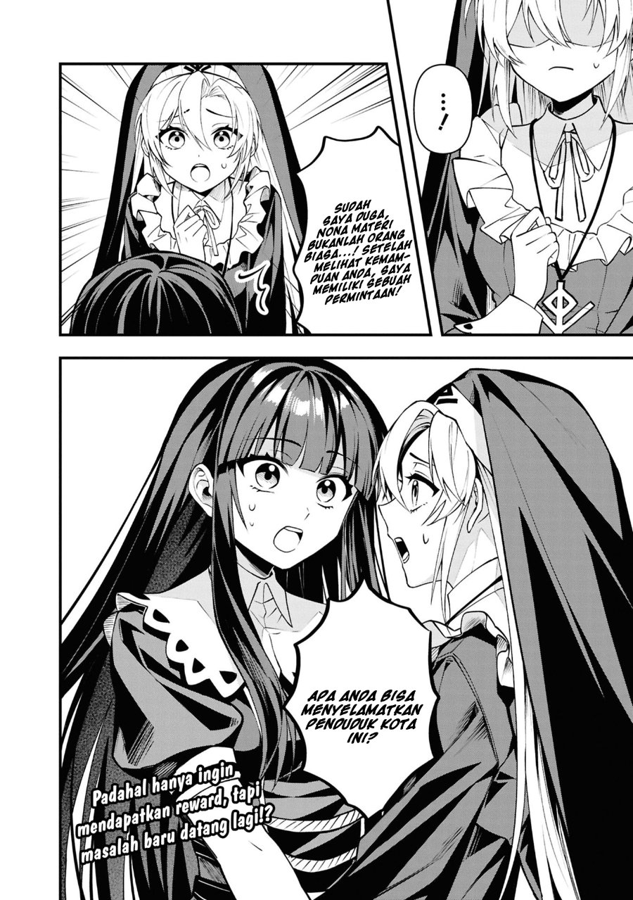 Baca Doumo, Butsuyoku no Seijo desu: Musou Skill "Clear Houshuu" de Seidai ni Kanchigai Saremashita - Chapter 5 halaman 27