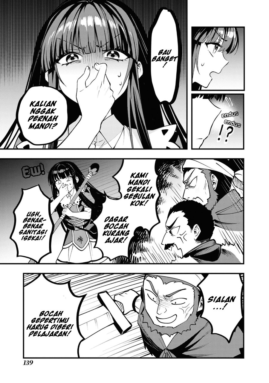 Baca Doumo, Butsuyoku no Seijo desu: Musou Skill "Clear Houshuu" de Seidai ni Kanchigai Saremashita - Chapter 5 halaman 6