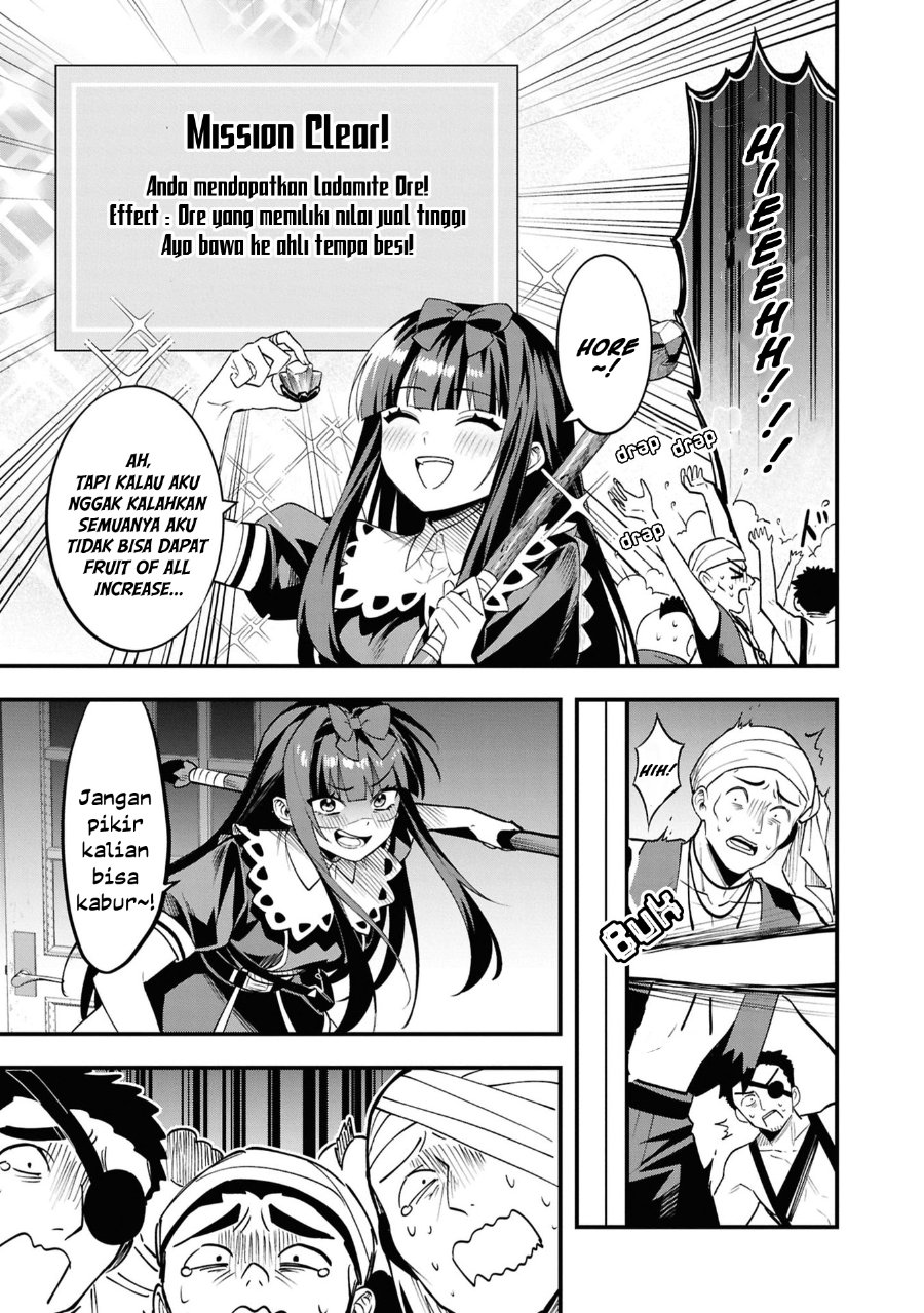 Baca Doumo, Butsuyoku no Seijo desu: Musou Skill "Clear Houshuu" de Seidai ni Kanchigai Saremashita - Chapter 6 halaman 19