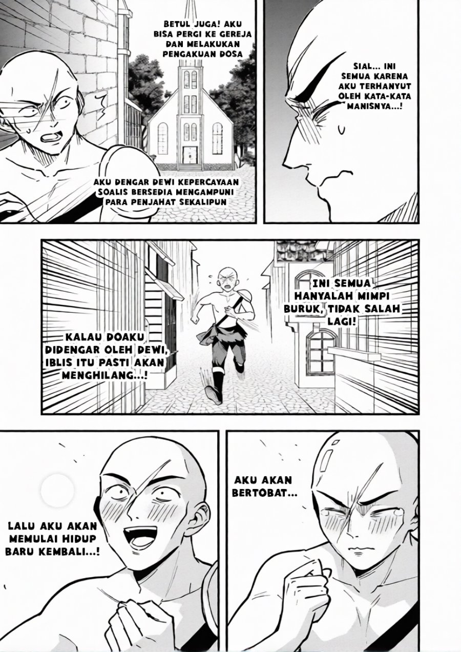 Baca Doumo, Butsuyoku no Seijo desu: Musou Skill "Clear Houshuu" de Seidai ni Kanchigai Saremashita - Chapter 6 halaman 23