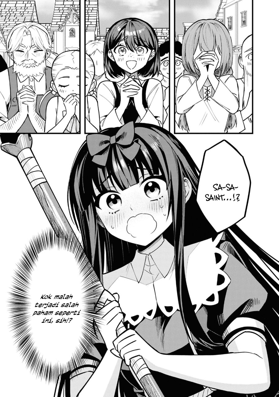 Baca Doumo, Butsuyoku no Seijo desu: Musou Skill "Clear Houshuu" de Seidai ni Kanchigai Saremashita - Chapter 6 halaman 29