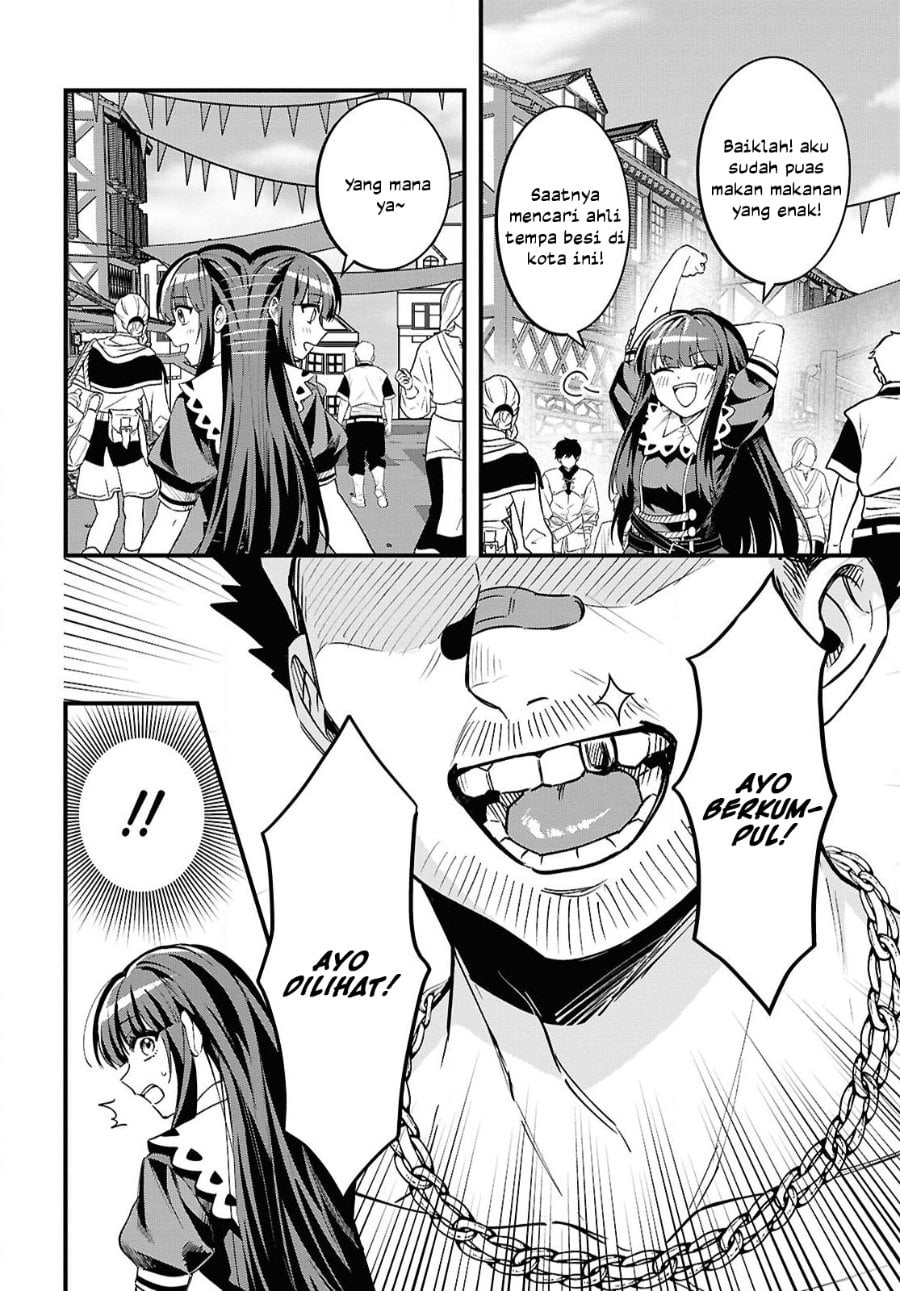 Baca Doumo, Butsuyoku no Seijo desu: Musou Skill "Clear Houshuu" de Seidai ni Kanchigai Saremashita - Chapter 7 halaman 10