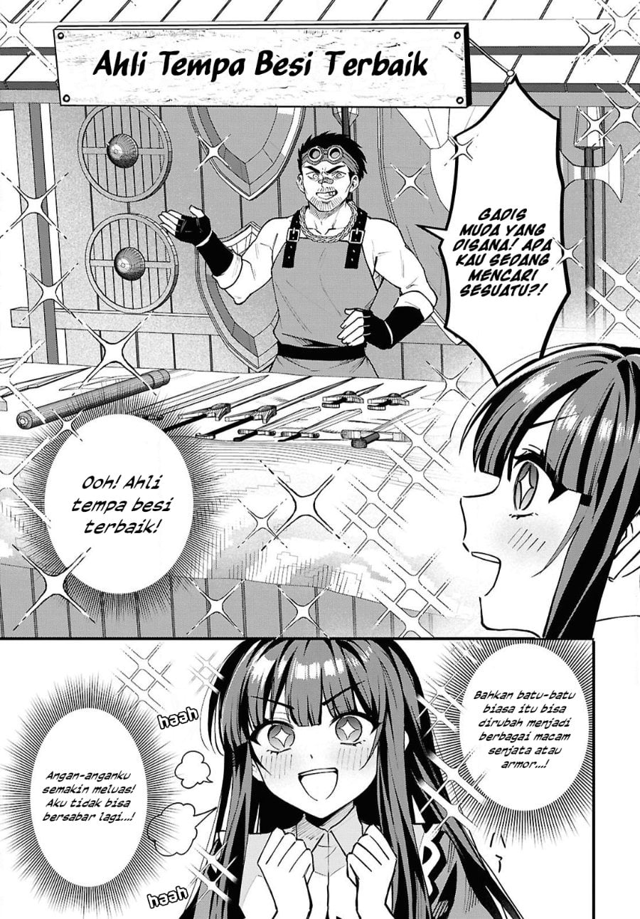 Baca Doumo, Butsuyoku no Seijo desu: Musou Skill "Clear Houshuu" de Seidai ni Kanchigai Saremashita - Chapter 7 halaman 11