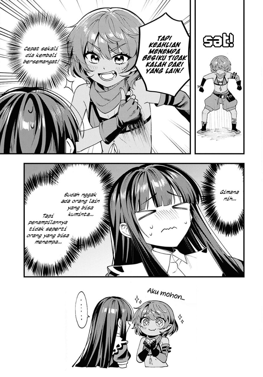 Baca Doumo, Butsuyoku no Seijo desu: Musou Skill "Clear Houshuu" de Seidai ni Kanchigai Saremashita - Chapter 7 halaman 25