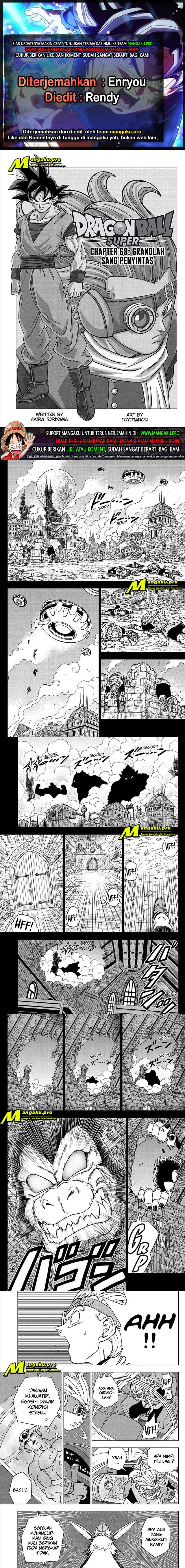 Baca Dragon Ball Super - Chapter 68.1 halaman 1