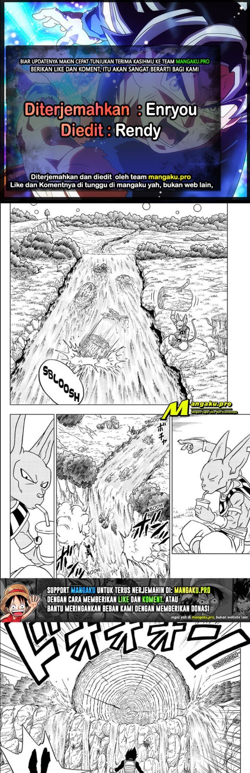 Baca Dragon Ball Super - Chapter 71.2 halaman 1
