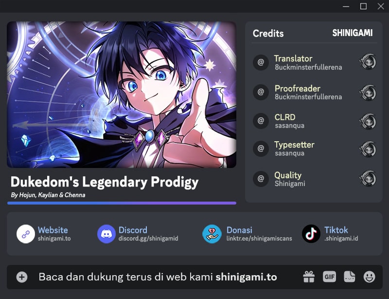 Baca Dukedom's Legendary Prodigy - Chapter 45 halaman 1