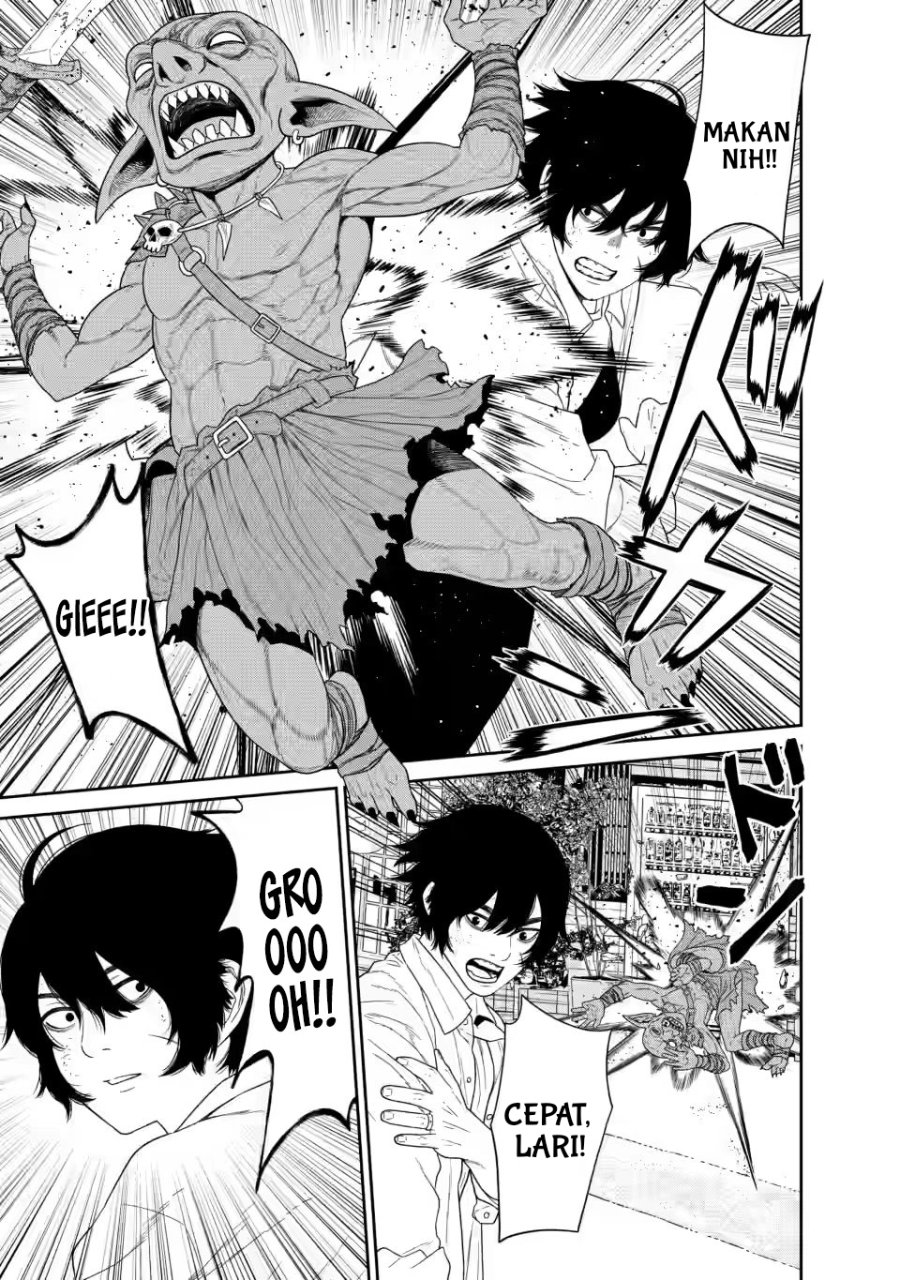 Baca Dungeon de Tatakai Tsudzukette 20-nen no Doutei Yuusha, Chijou ni Modottara Danjouhi 1:1000 no Sekai Datta - Chapter 3.2 halaman 14