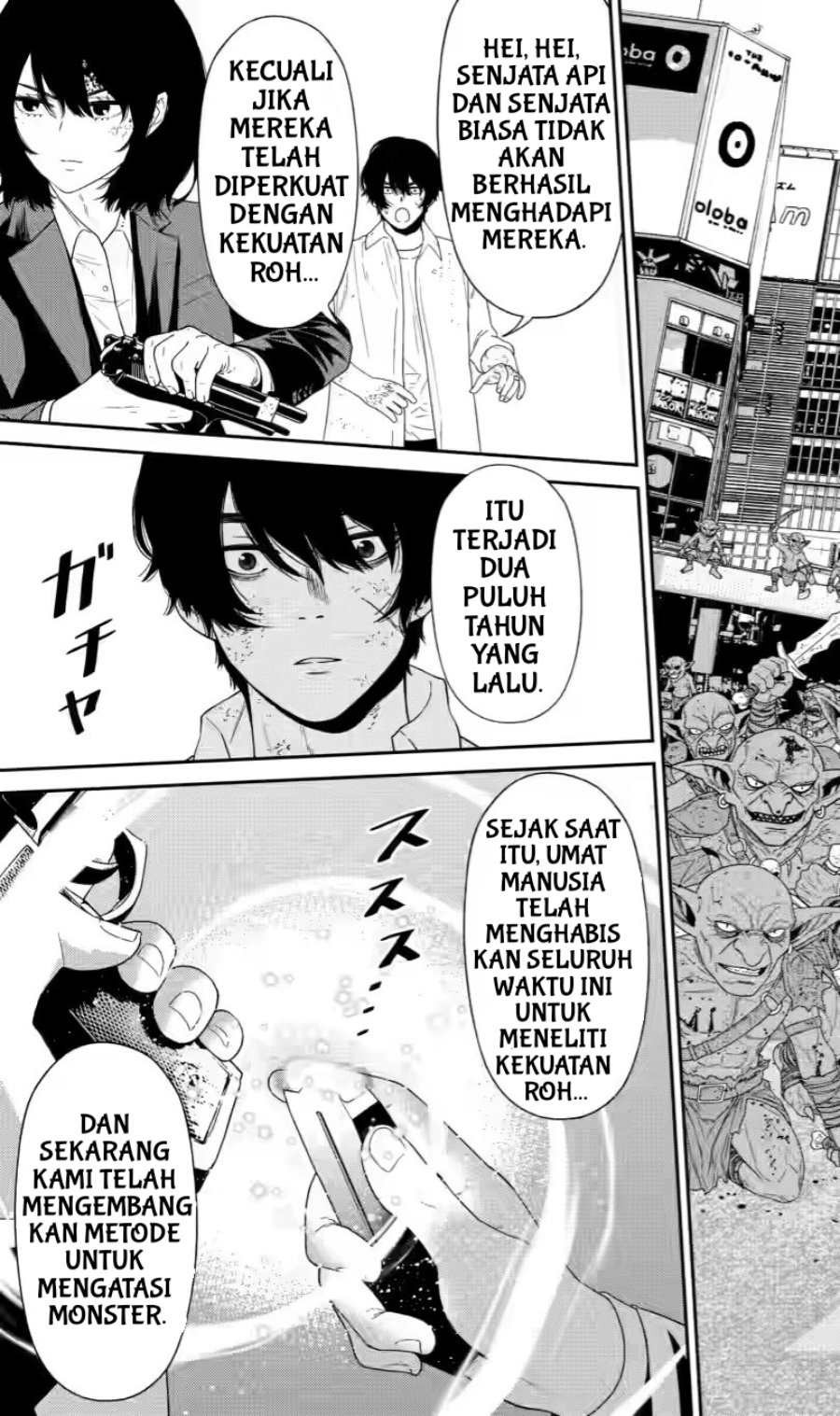 Baca Dungeon de Tatakai Tsudzukette 20-nen no Doutei Yuusha, Chijou ni Modottara Danjouhi 1:1000 no Sekai Datta - Chapter 3.3 halaman 24