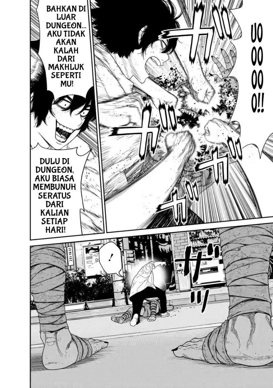 Baca Dungeon de Tatakai Tsudzukette 20-nen no Doutei Yuusha, Chijou ni Modottara Danjouhi 1:1000 no Sekai Datta - Chapter 3.3 halaman 5