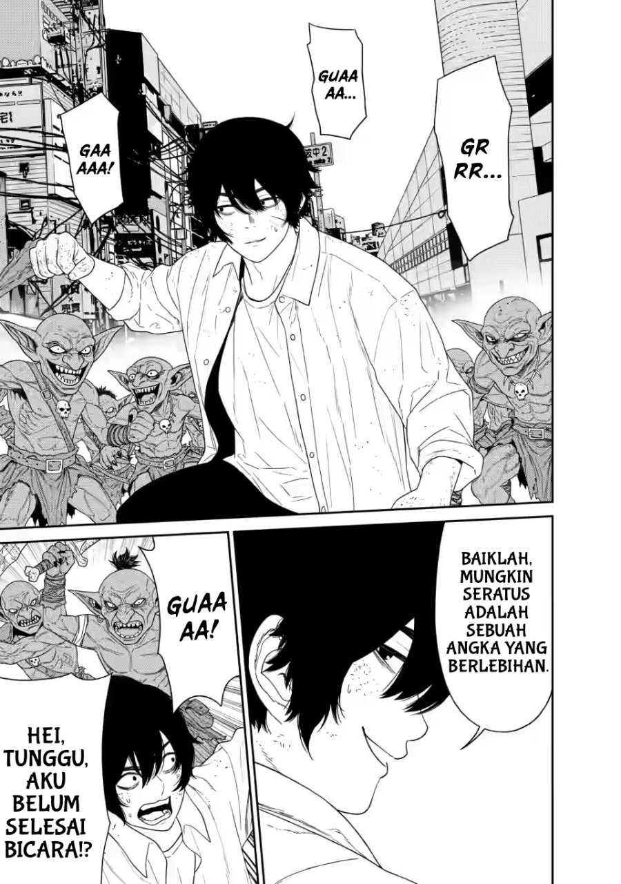 Baca Dungeon de Tatakai Tsudzukette 20-nen no Doutei Yuusha, Chijou ni Modottara Danjouhi 1:1000 no Sekai Datta - Chapter 3.3 halaman 7