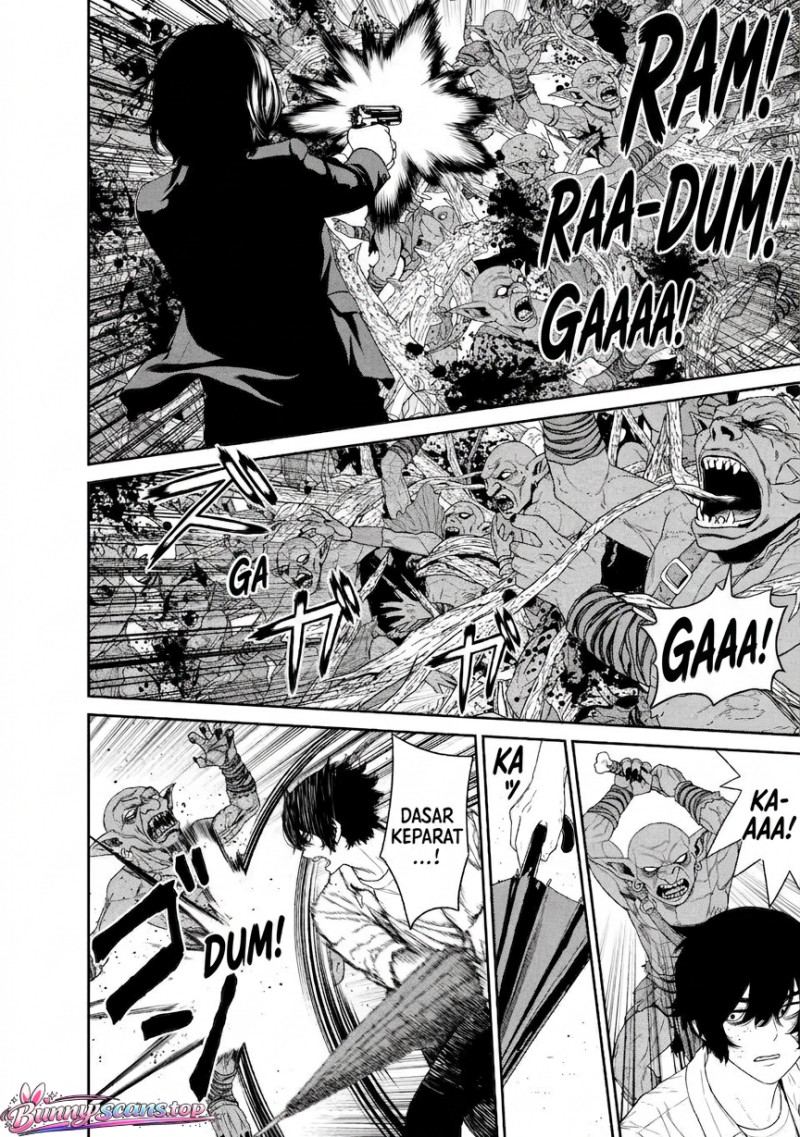 Baca Dungeon de Tatakai Tsudzukette 20-nen no Doutei Yuusha, Chijou ni Modottara Danjouhi 1:1000 no Sekai Datta - Chapter 4.1 halaman 8