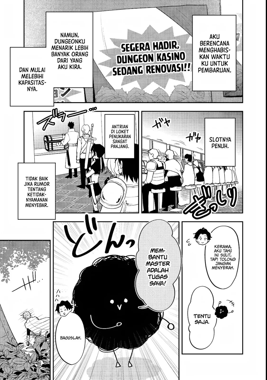 Baca Dungeon Master Madarame: Playing by the Rules Wasn’t Going to Work, so I Decided to Build a Casino - Chapter 3 halaman 4