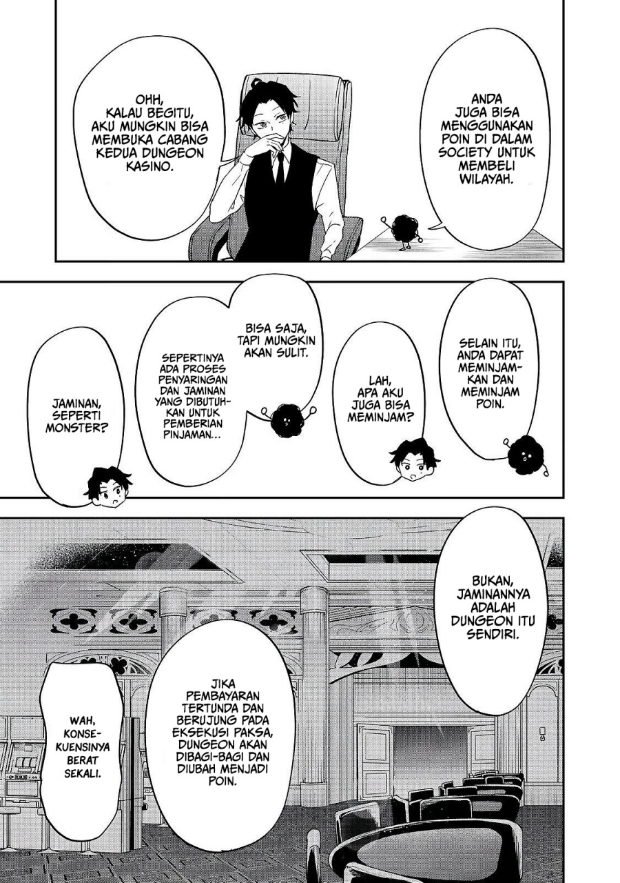 Baca Dungeon Master Madarame: Playing by the Rules Wasn’t Going to Work, so I Decided to Build a Casino Chapter 5 Bahasa Indonesia page 44