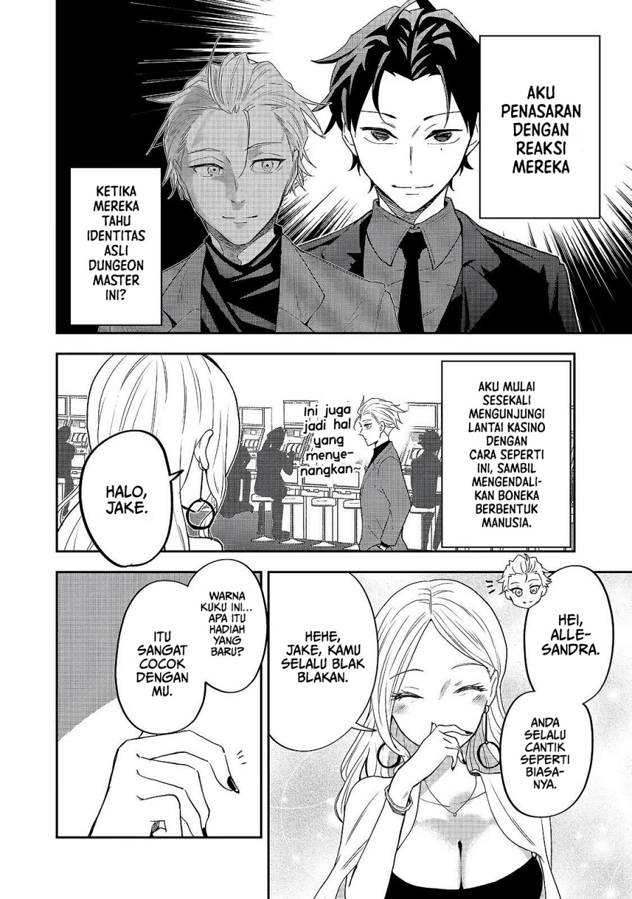 Baca Dungeon Master Madarame: Playing by the Rules Wasn’t Going to Work, so I Decided to Build a Casino Chapter 5 Bahasa Indonesia page 10