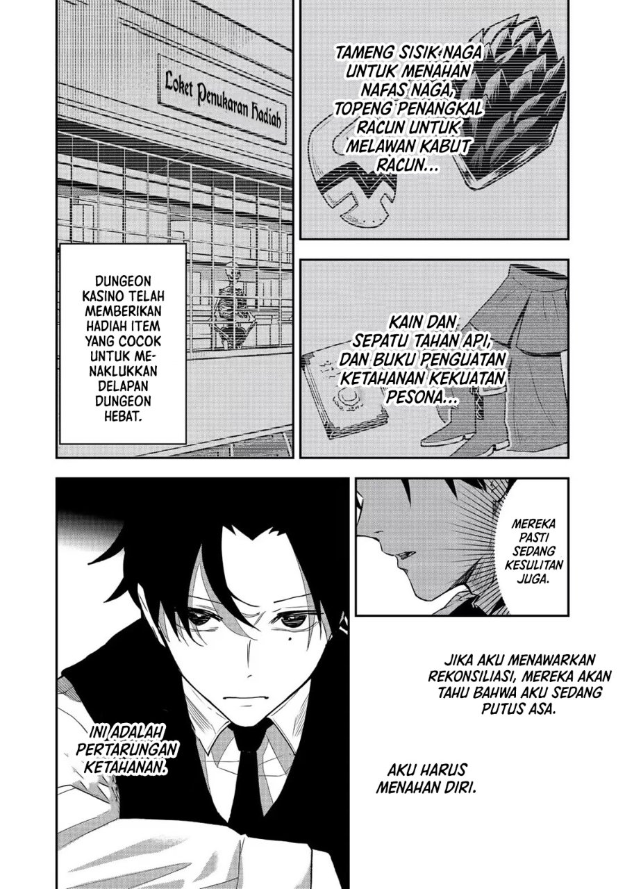 Baca Dungeon Master Madarame: Playing by the Rules Wasn’t Going to Work, so I Decided to Build a Casino Chapter 8 Bahasa Indonesia page 40